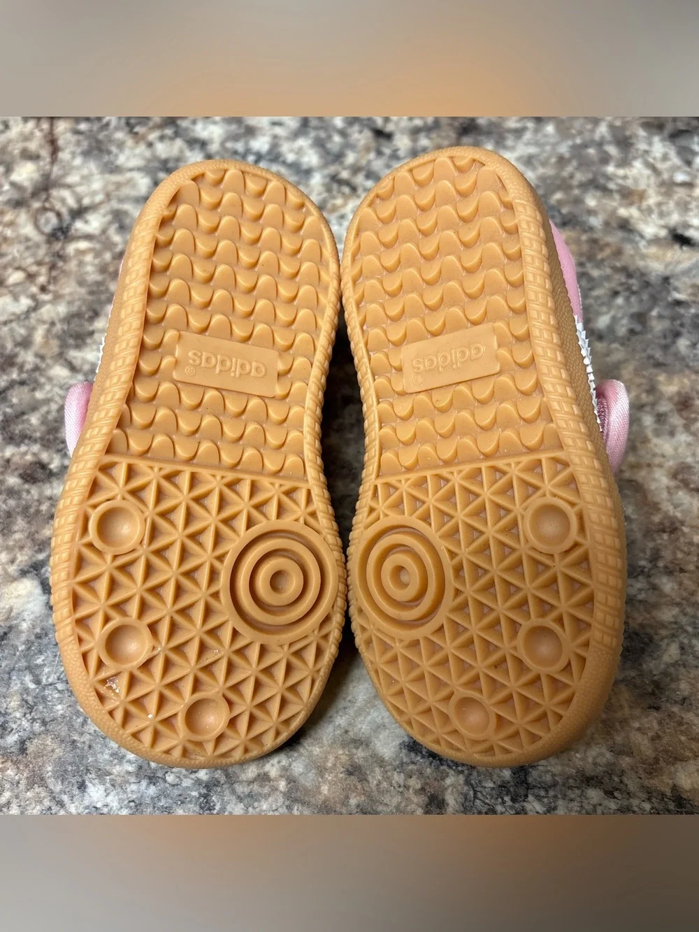 adidas Samba Mary Jane Light Pink White Gum JP9543 Toddler Size 5